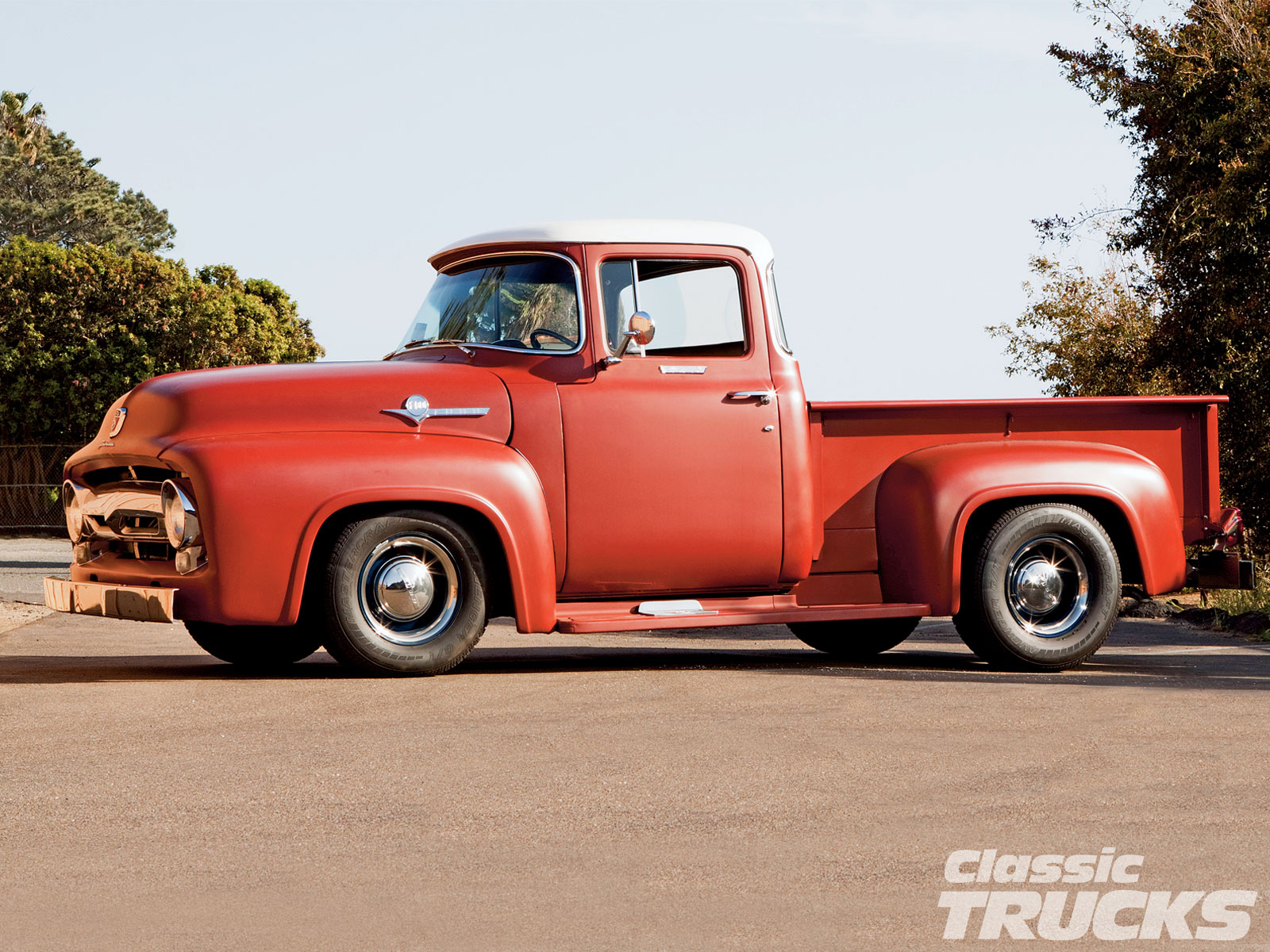 Wallpapers Cars Ford ford f-100 (1956)