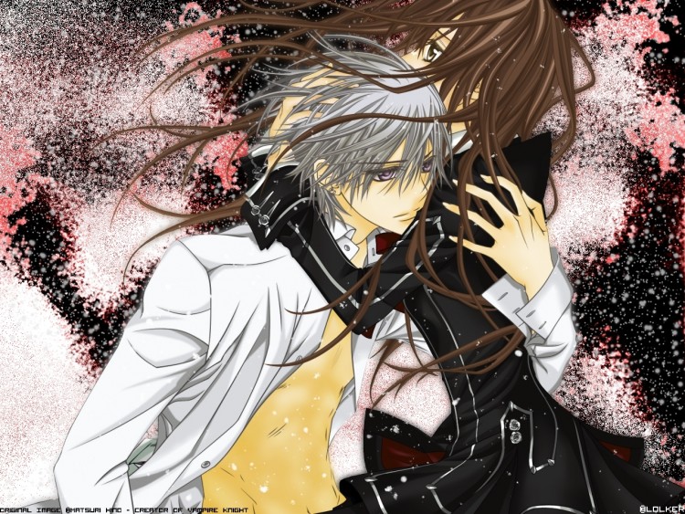 Fonds d'cran Manga Vampire Knight Snow in Spring