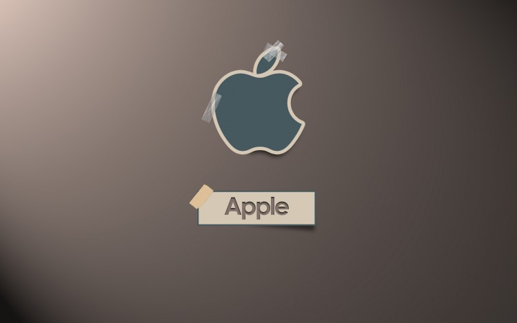 Fonds d'cran Informatique Apple Jeu d'ombre!