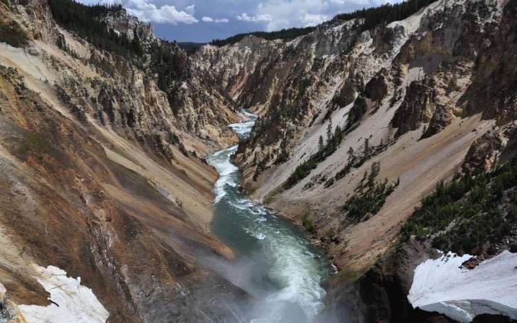 Wallpapers Nature Canyons Yellowstone