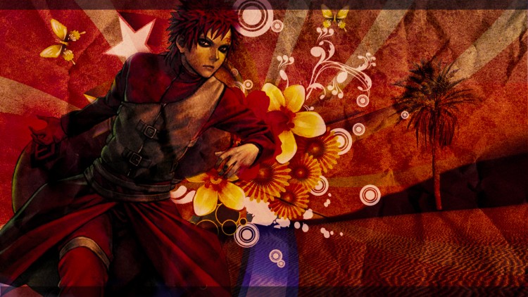 Wallpapers Manga Naruto gaara du desert