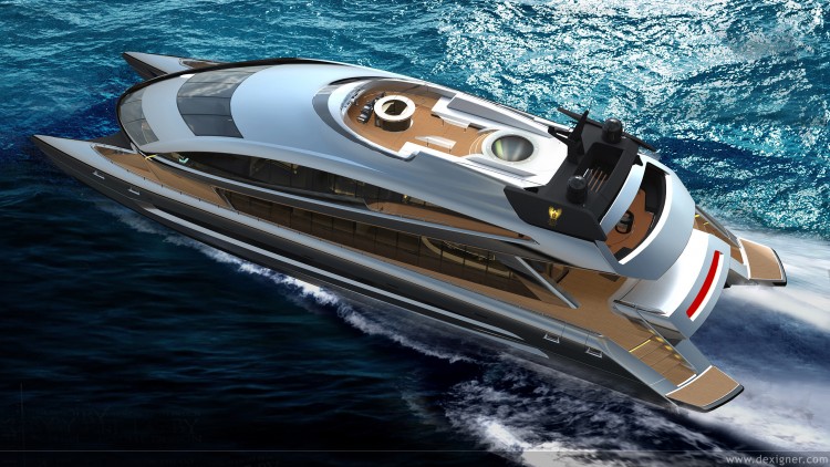 Fonds d'cran Bateaux Yachts porsche design rff135