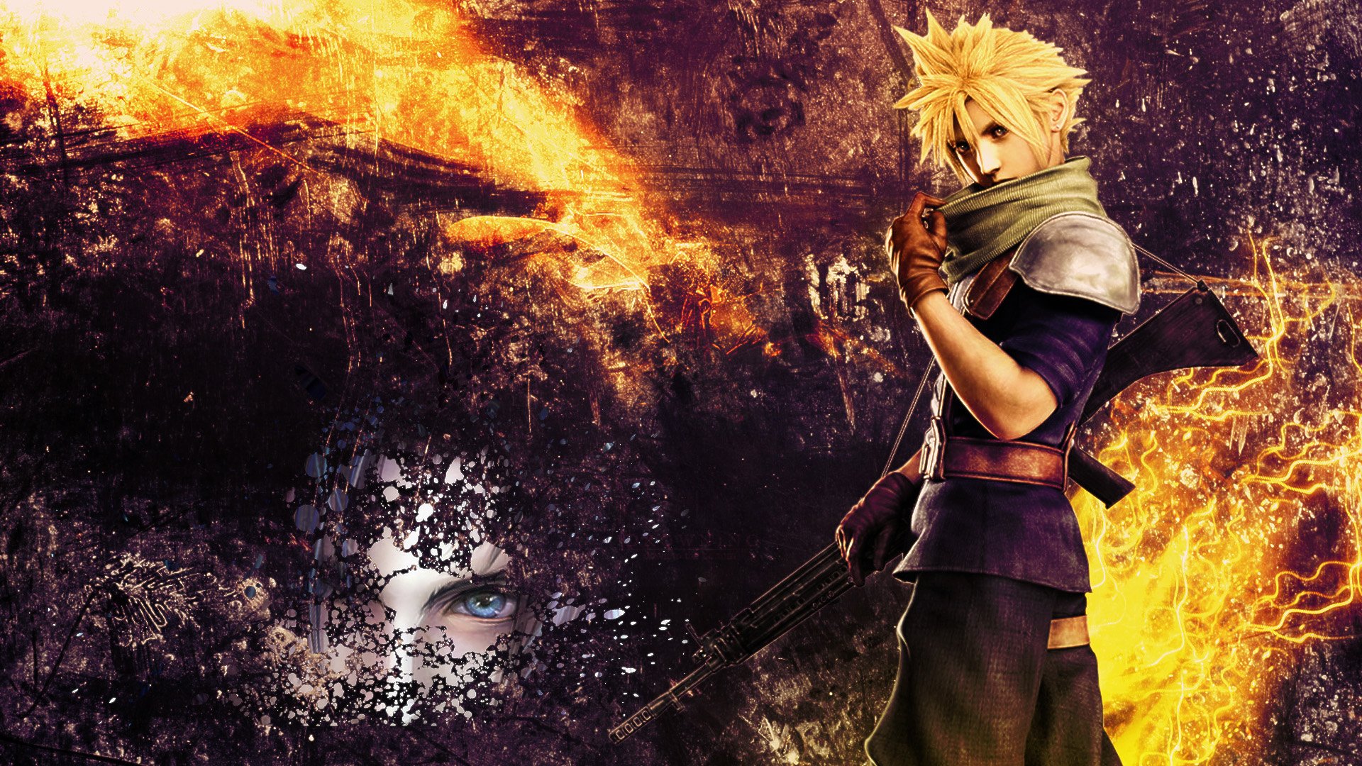 Wallpapers Video Games Final Fantasy VII cloud souvenir