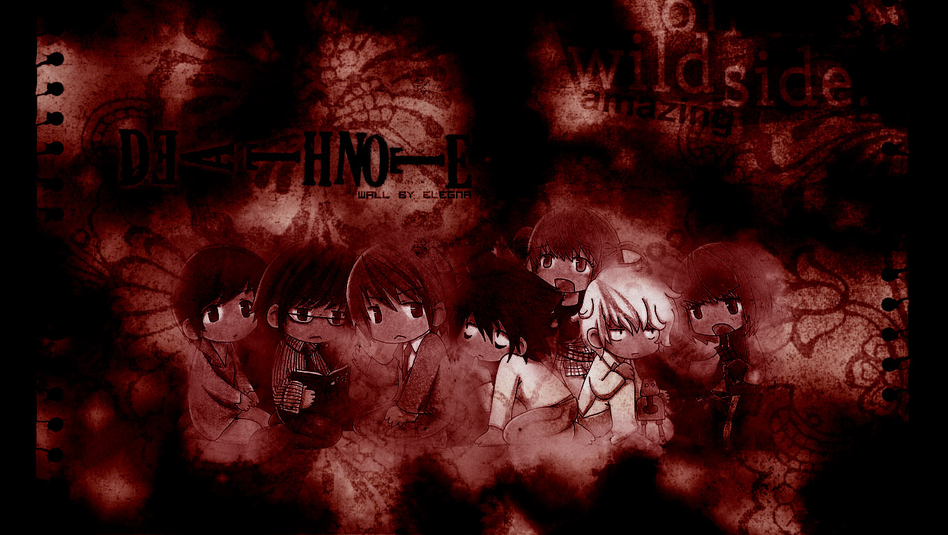 Wallpapers Manga Death Note Death Note Chibi