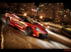 Fonds d'cran Art - Numrique Chevrolet Corvette Drifter