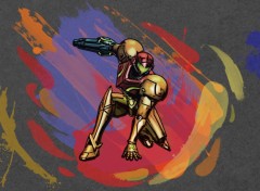 Fonds d'cran Jeux Vido Samus's Attack Painting