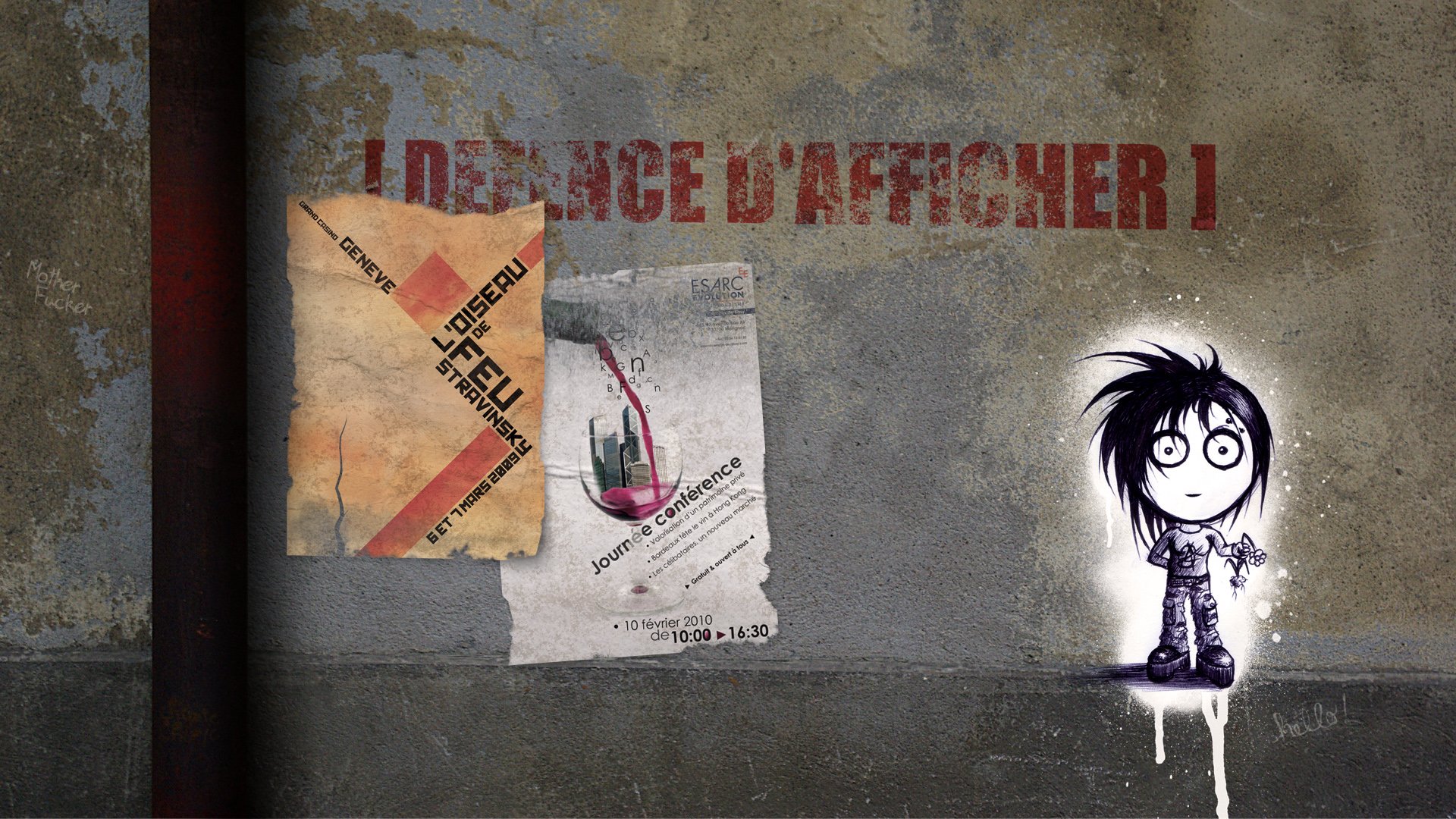 Wallpapers Art - Painting Miscellaneous Dfence d'afficher!