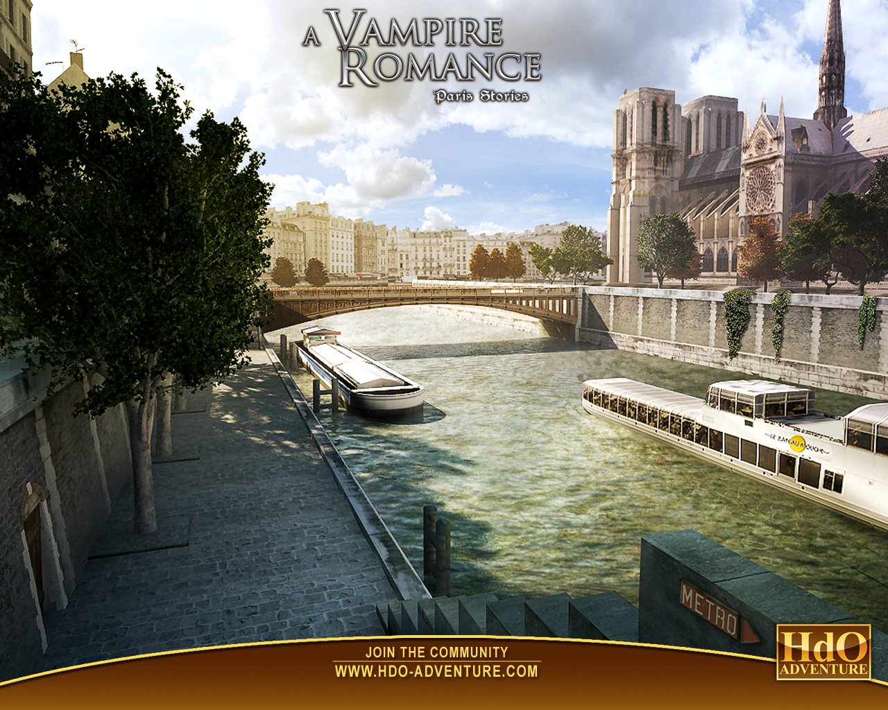 Fonds d'cran Jeux Vido HdO Adventures HdO Adventure - Vampire Romance Wall 001