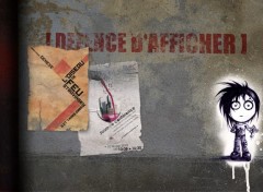 Wallpapers Art - Painting Dfence d'afficher!