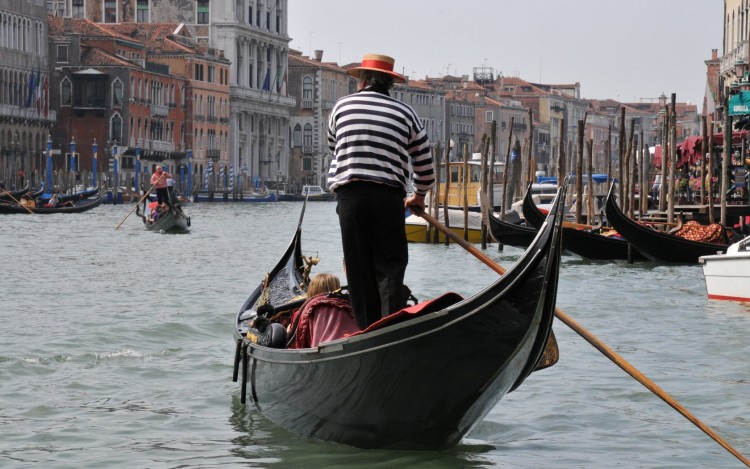 Wallpapers Trips : Europ Italy Gondoles  Venise