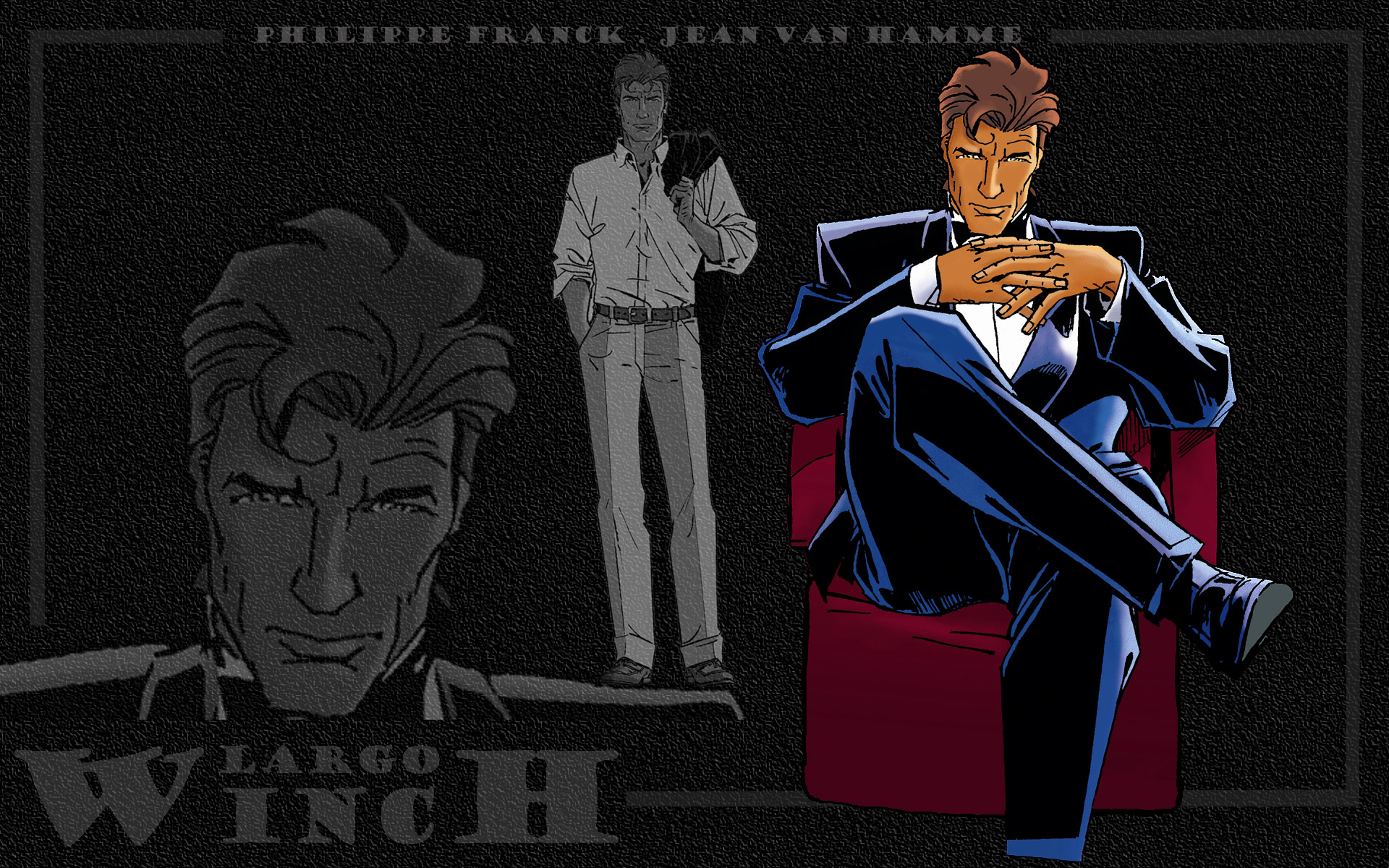 Fonds d'cran Art - Peinture BD LARGO WINCH