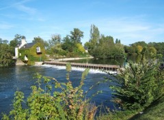 Fonds d'cran Nature Ecluse sur le Cher