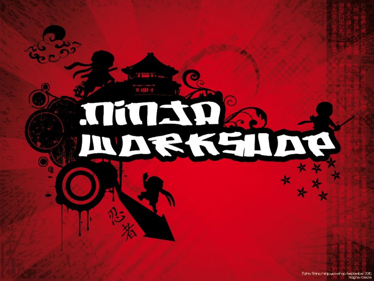 Wallpapers Digital Art Style Asian Ninja attack