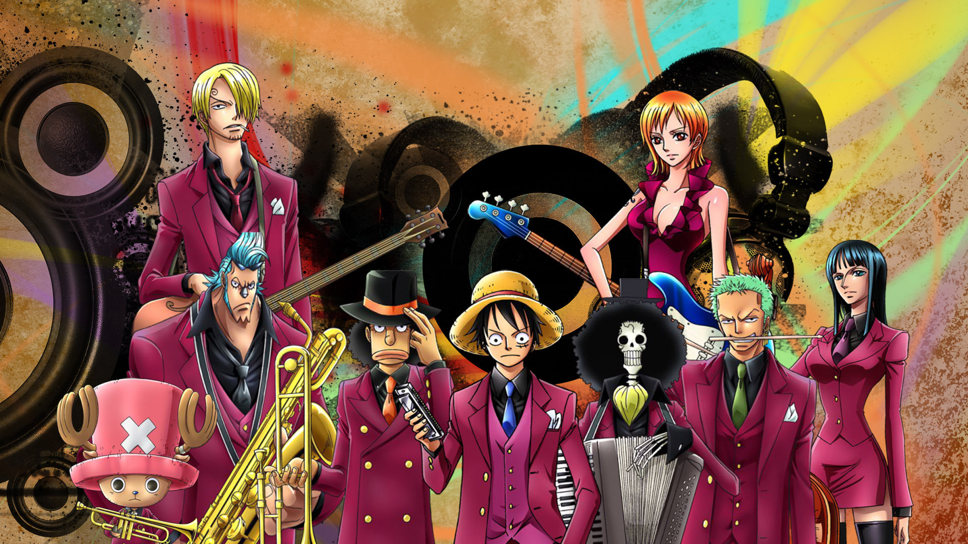 Wallpapers Manga One Piece one piece musical 