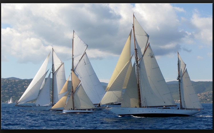 Wallpapers Boats Sailboats Voiles de Saint Tropez