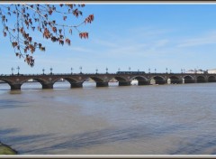 Fonds d'cran Constructions et architecture Bordeaux - Le pont de pierres