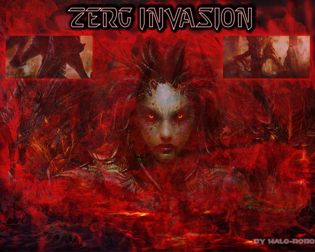 Fonds d'cran Jeux Vido StarCraft Zerg Theme Starcraft