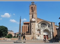 Fonds d'cran Constructions et architecture Toulouse - Eglise Saint-Etienne