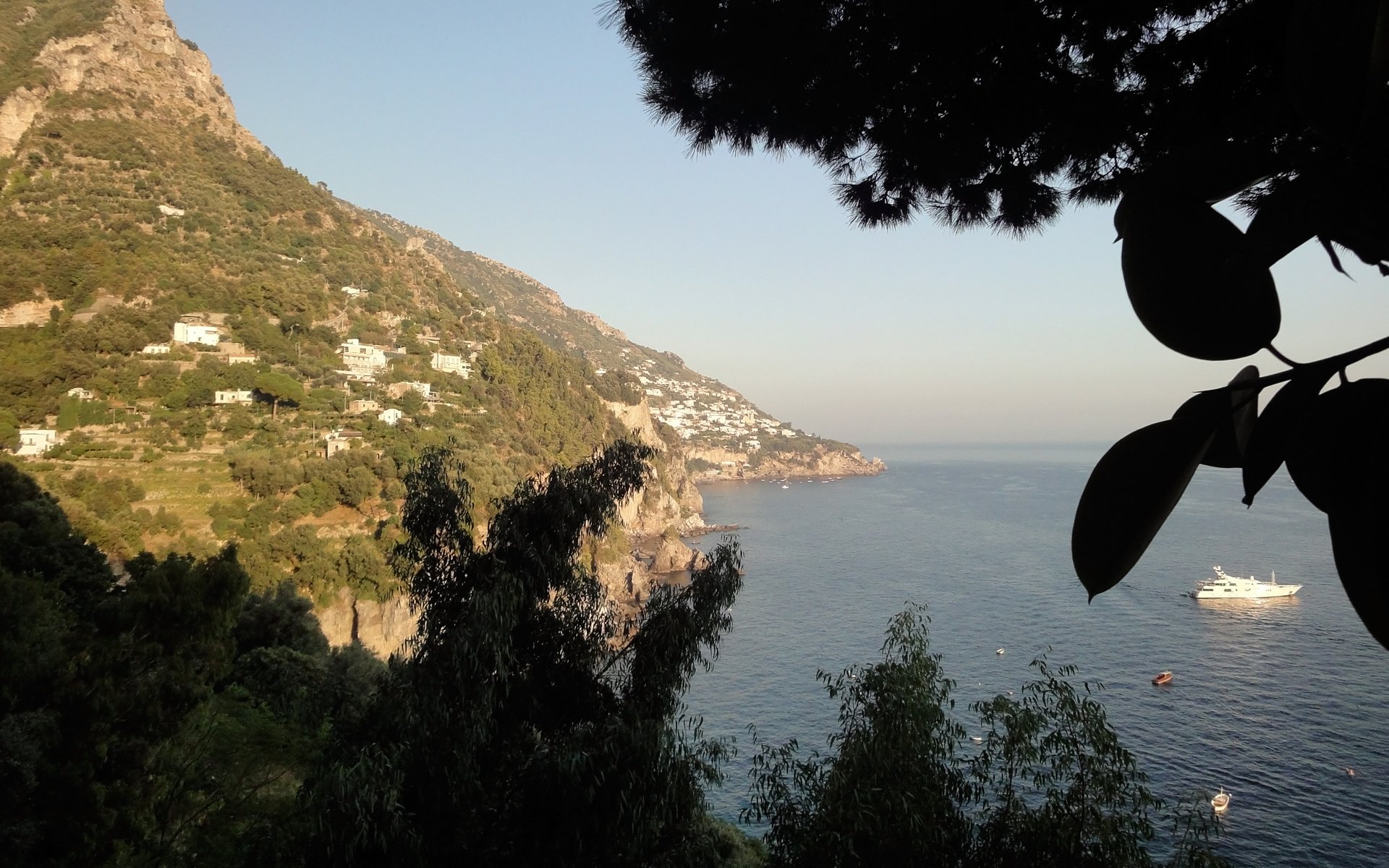 Wallpapers Trips : Europ Italy Matin sur Positano