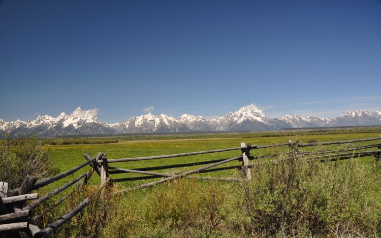 Fonds d'cran Nature Paysages Chane du Grand Teton (Wyoming)