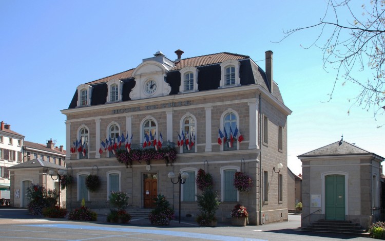 Wallpapers Constructions and architecture Administrative buildings Mairie de Boen ;Loire 42