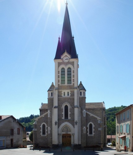 Fonds d'cran Constructions et architecture Edifices Religieux Eglise de Boen ;Loire 42