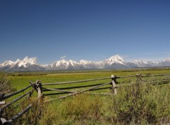 Fonds d'cran Nature Chane du Grand Teton (Wyoming)