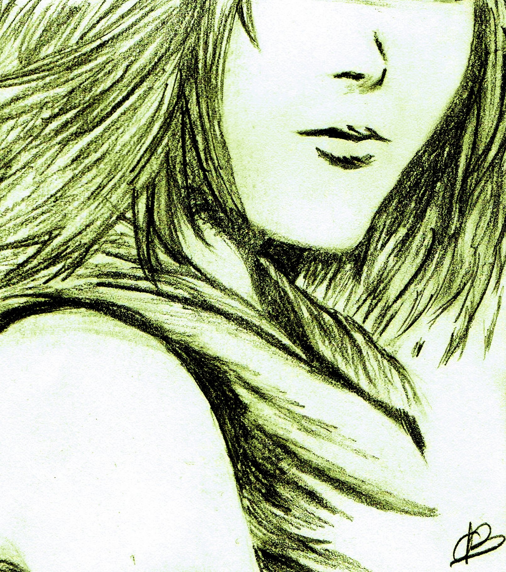 Fonds d'cran Art - Crayon Manga - Final Fantasy 