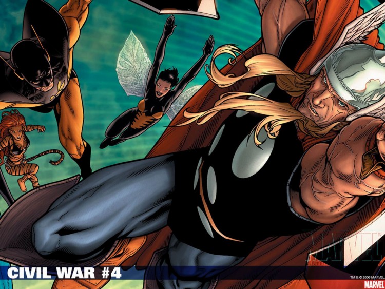 Wallpapers Comics Civil War civil war