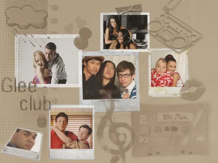 Wallpapers TV Soaps Glee Glee club