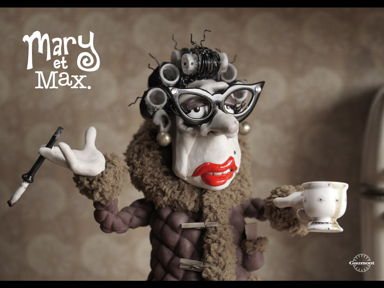 Wallpapers Cartoons Mary and Max   