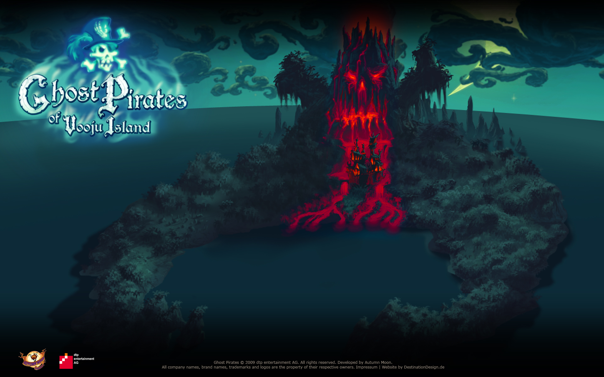 Fonds d'cran Jeux Vido Ghost Pirates of Vooju Island 