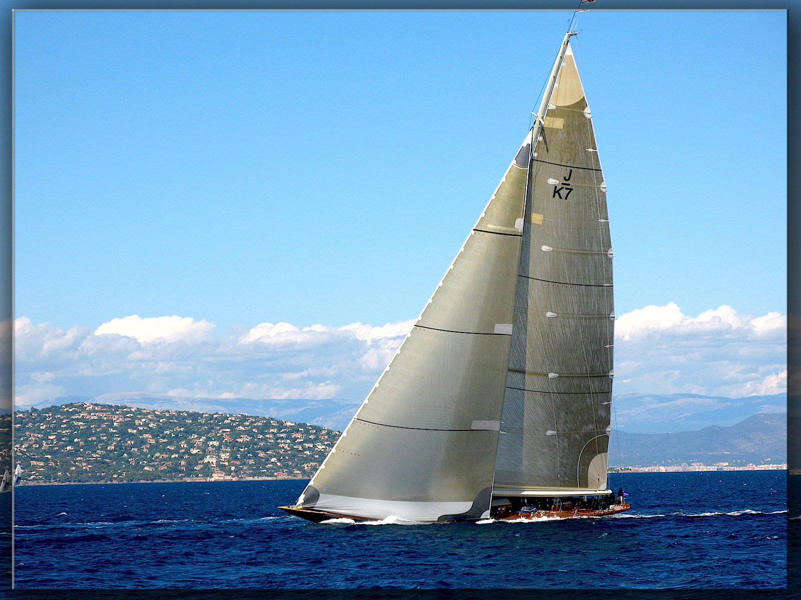 Fonds d'cran Bateaux Voiliers Voiles de Saint Tropez