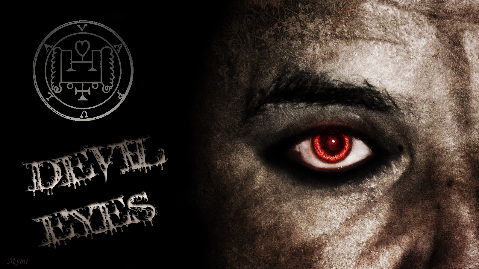 Wallpapers Fantasy and Science Fiction Demons - Hell Devil Eyes