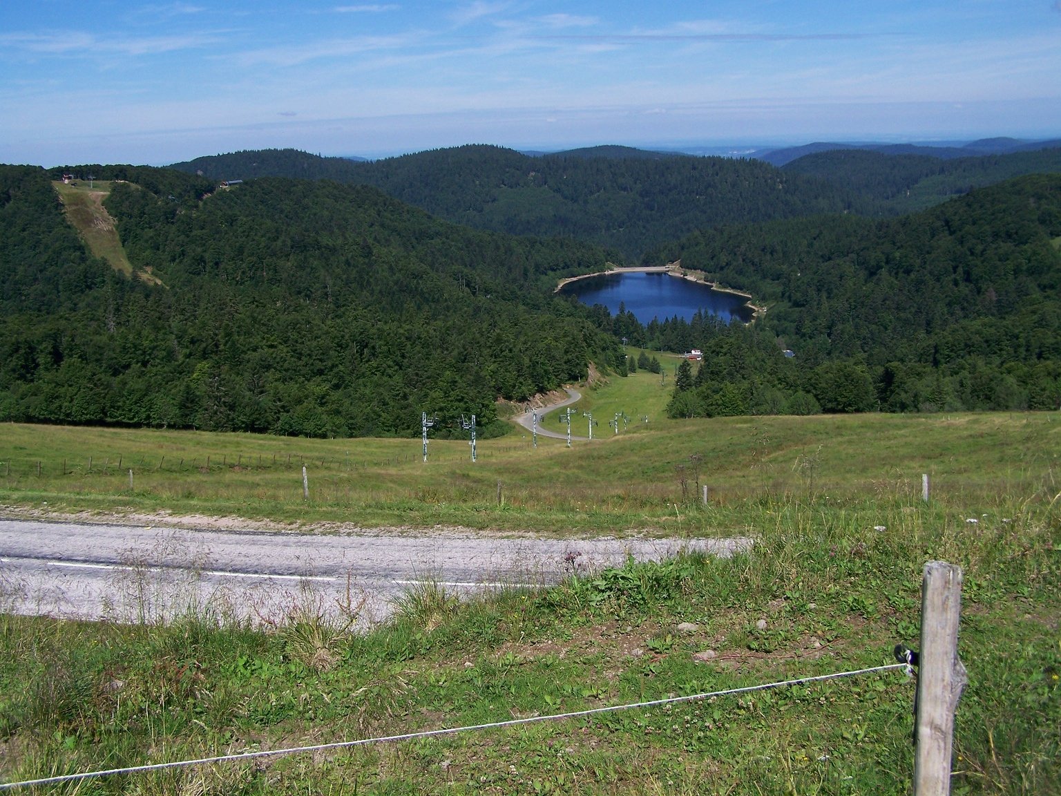 Fonds d'cran Voyages : Europe France > Lorraine Lac de Blanchemer