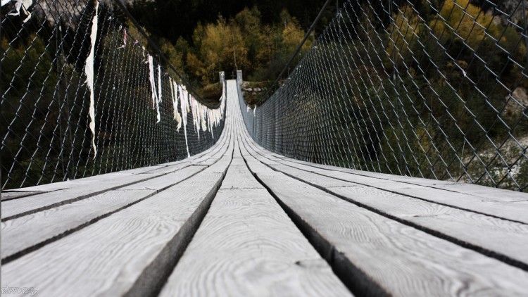 Wallpapers Constructions and architecture Bridges - Aqueduct Pont suspendu