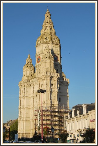 Fonds d'cran Constructions et architecture Edifices Religieux St-Amand les eaux (59) - Tour abbatiale