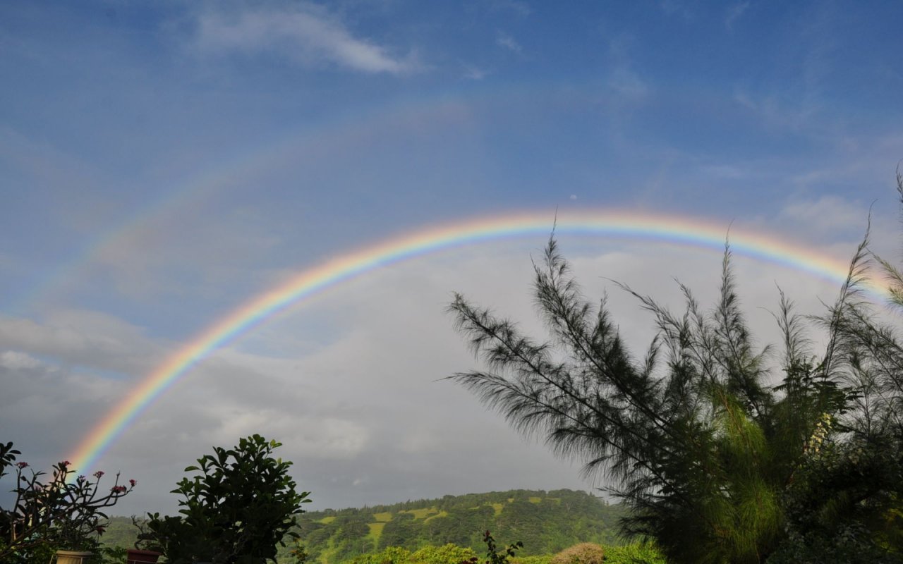 Fonds d'cran Nature Arcs-en-ciel 