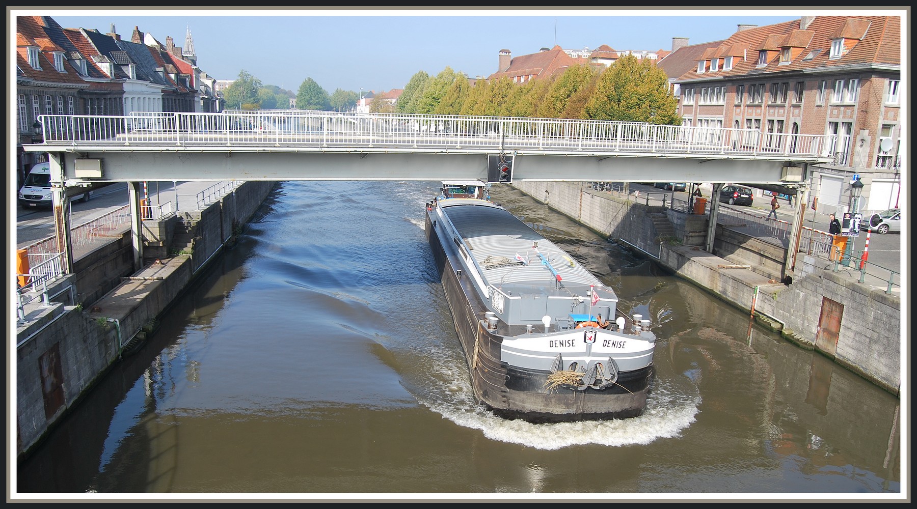 Wallpapers Constructions and architecture Bridges - Aqueduct Tournai (Belgique) - Le Pont mobile