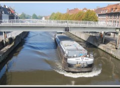 Fonds d'cran Constructions et architecture Tournai (Belgique) - Le Pont mobile