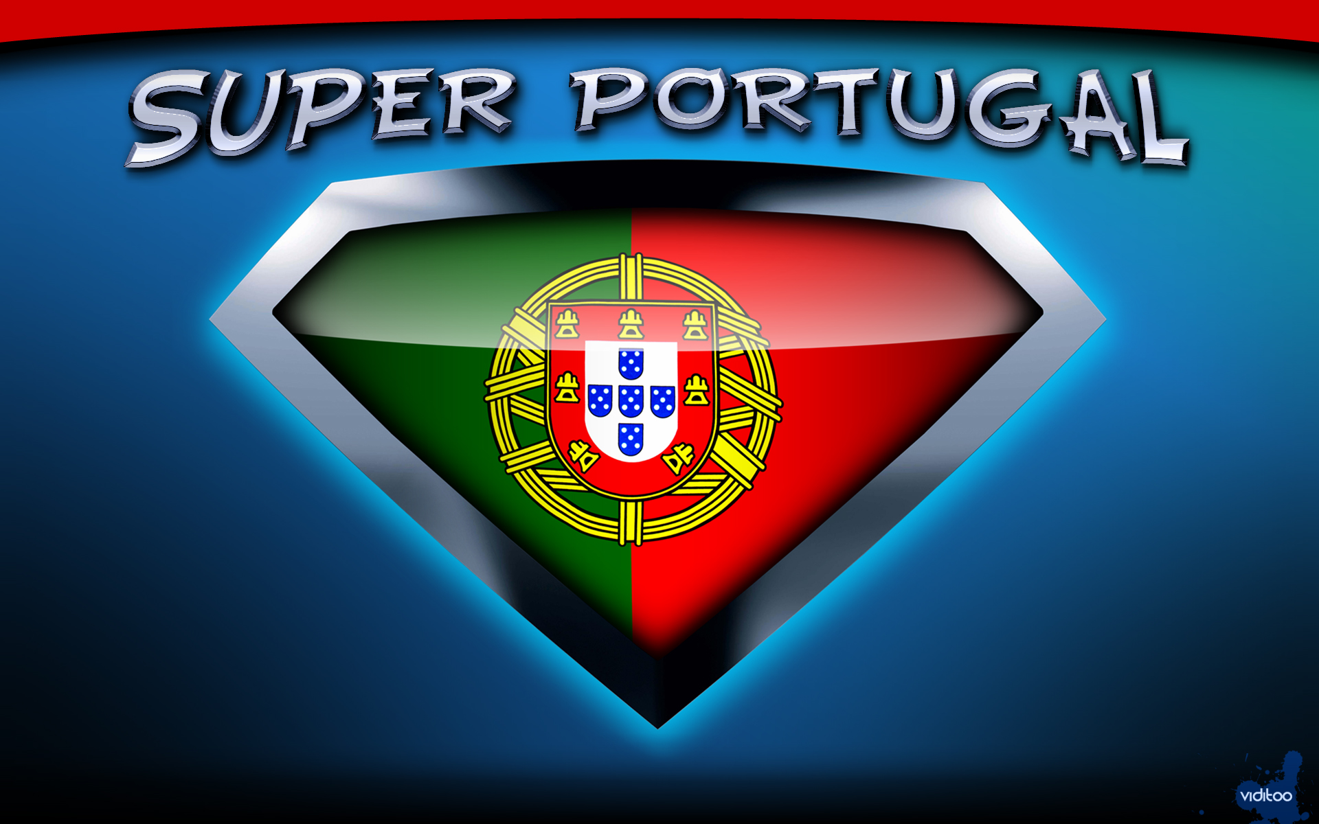 Fonds d'cran Art - Numrique Voyage - Drapeaux Super Portugal By ViditOo