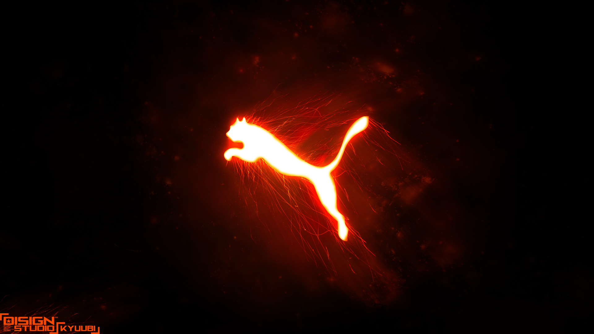 Wallpapers Brands - Advertising Puma puma fire 