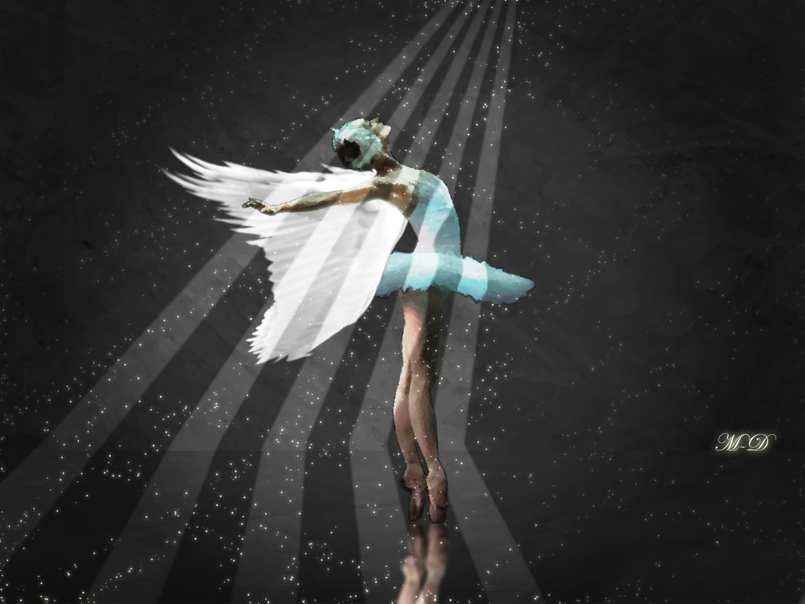 Wallpapers Fantasy and Science Fiction Angels danseuse ferique...