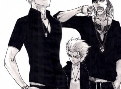 Wallpapers Art - Pencil Ichigo, Hitsugaya & Renji