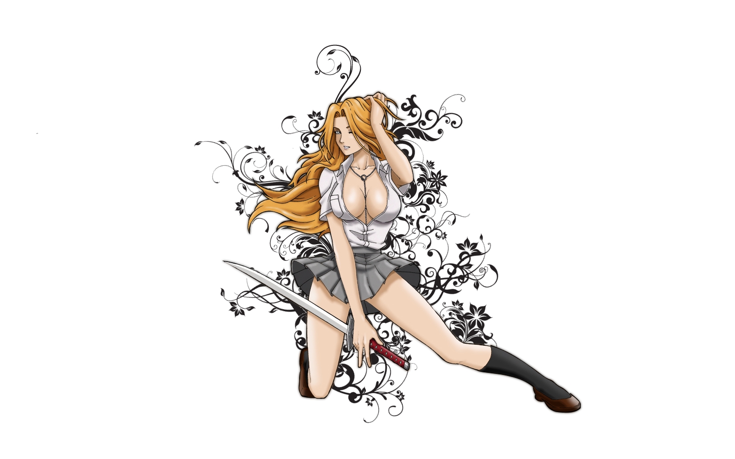 Wallpapers Manga Bleach Matsumoto Rangiku