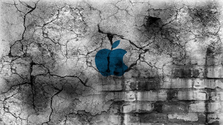 Wallpapers Computers Apple Apple fissures