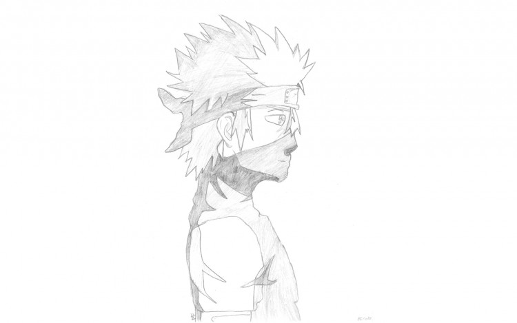 Wallpapers Art - Painting Manga kakashi