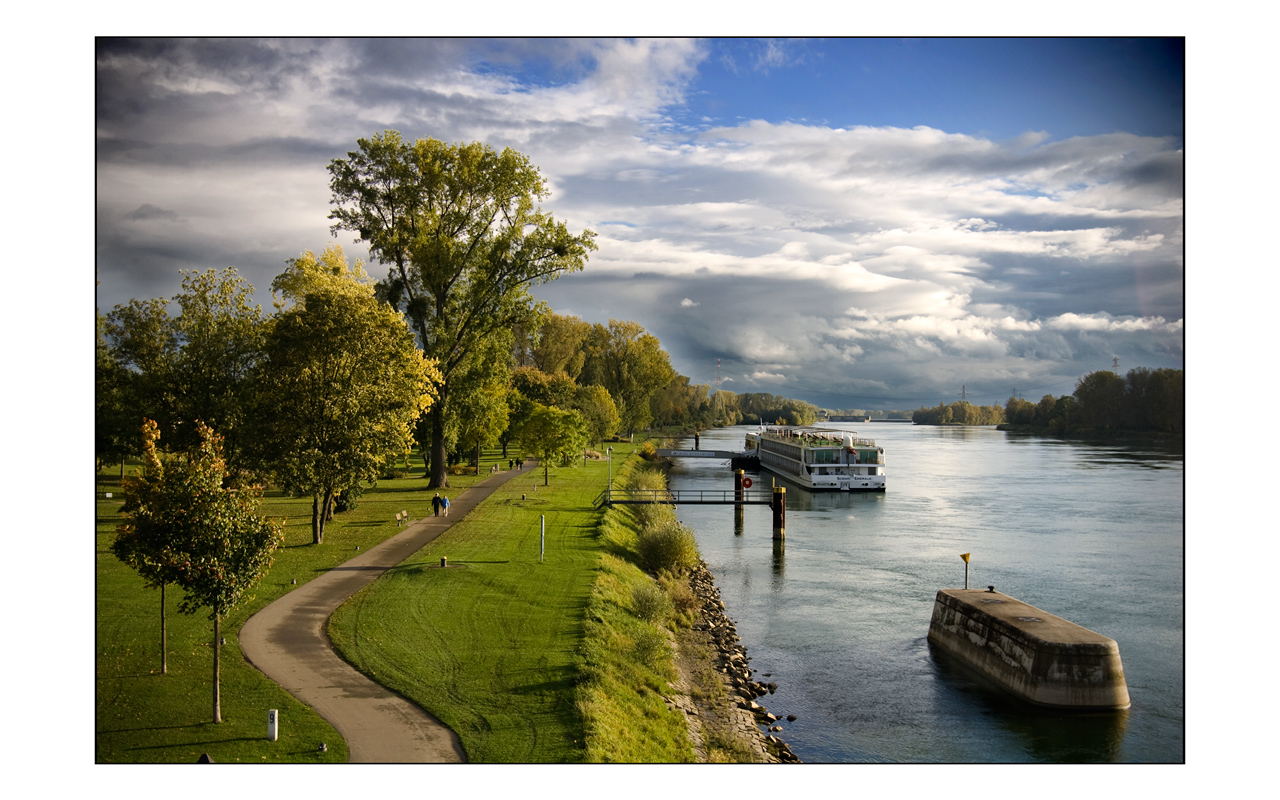 Wallpapers Nature Parks - Gardens Vue sur le Jardin des Deux Rives