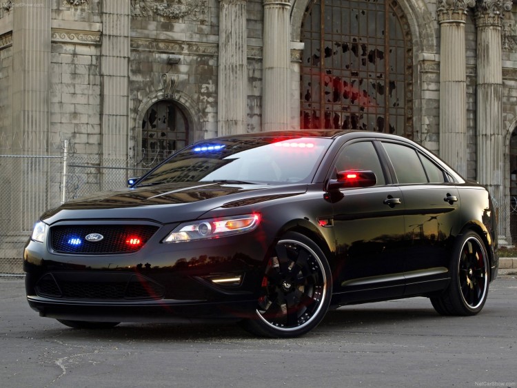 Fonds d'cran Voitures Voitures de police Ford Stealth Police Interceptor Concept