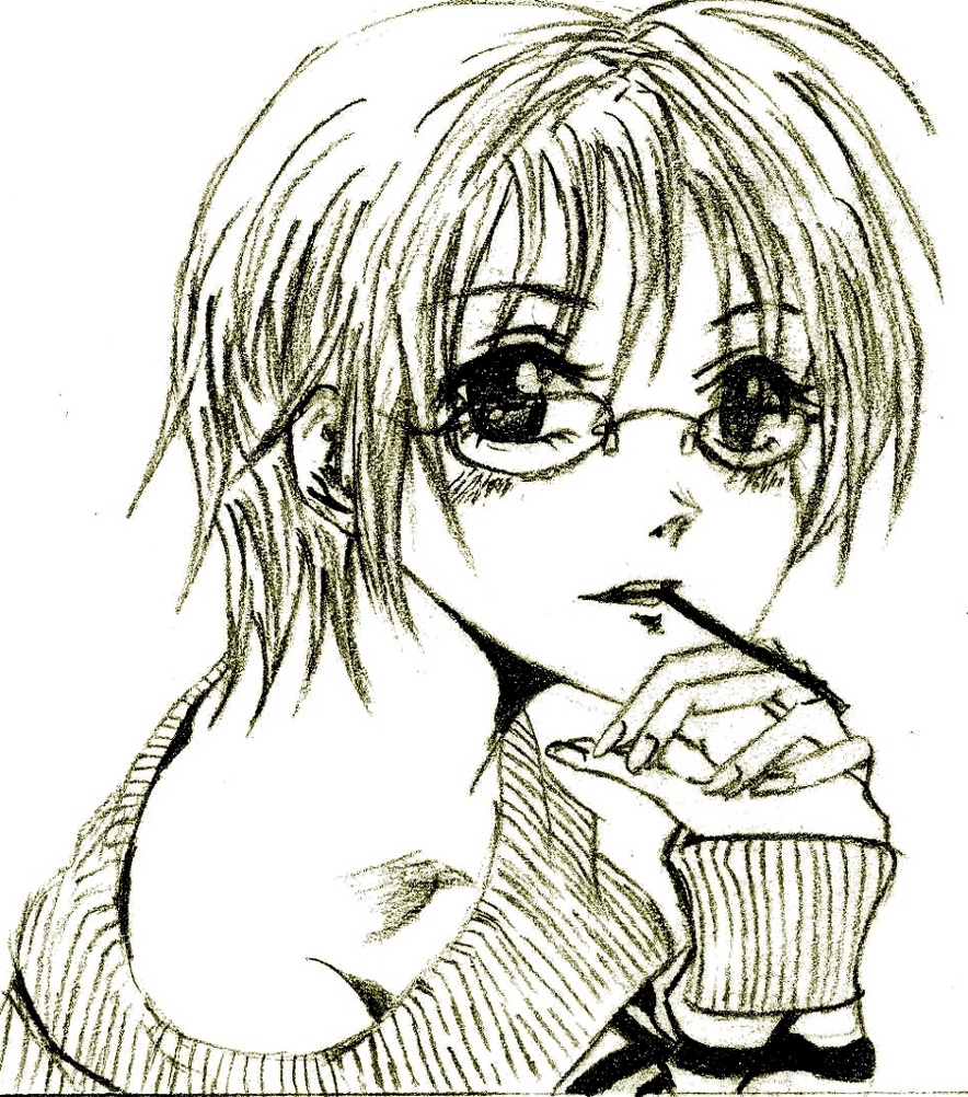 Fonds d'cran Art - Crayon Manga - Suzuka Suzuka